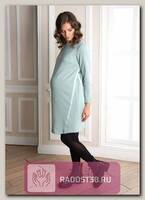 Платье для беременных с молнией Франческа салатовый