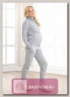 Комплект Уна для беременных серый