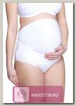 Бандаж для беременных поддерживающий белый